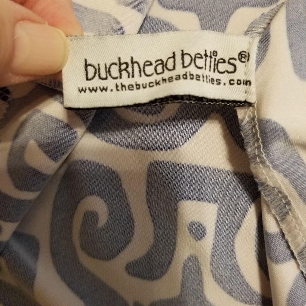 Buckhead Betties Print Stretchy A-Line Skirt View 6